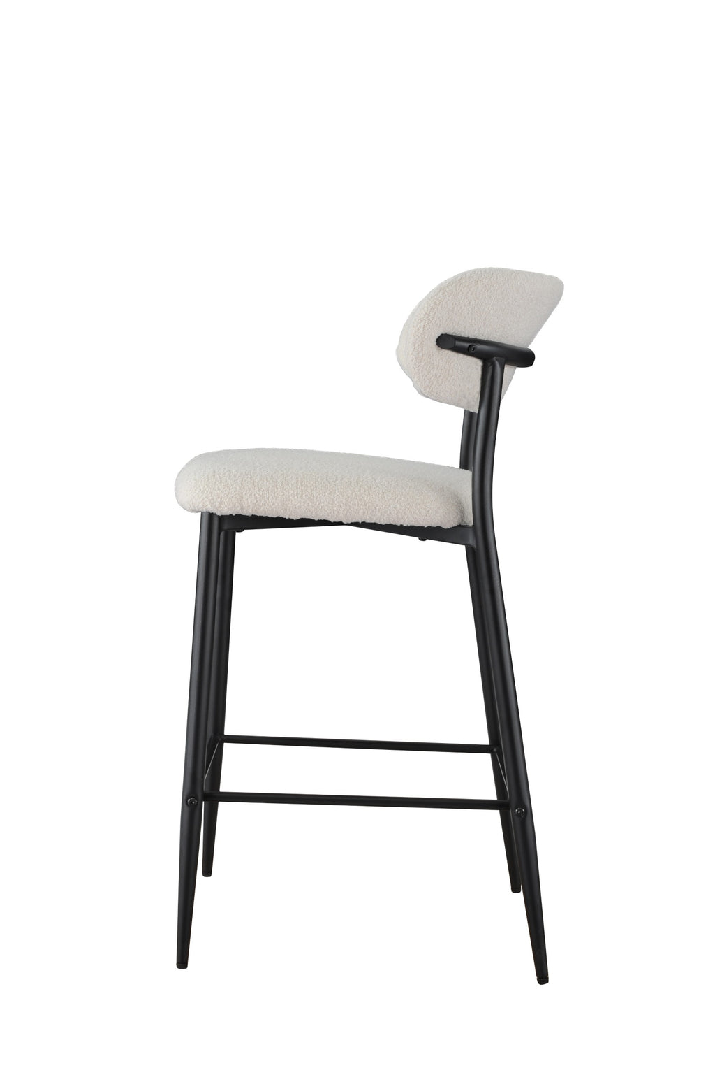 Avorio Bar Stool Off White (Set of 2)