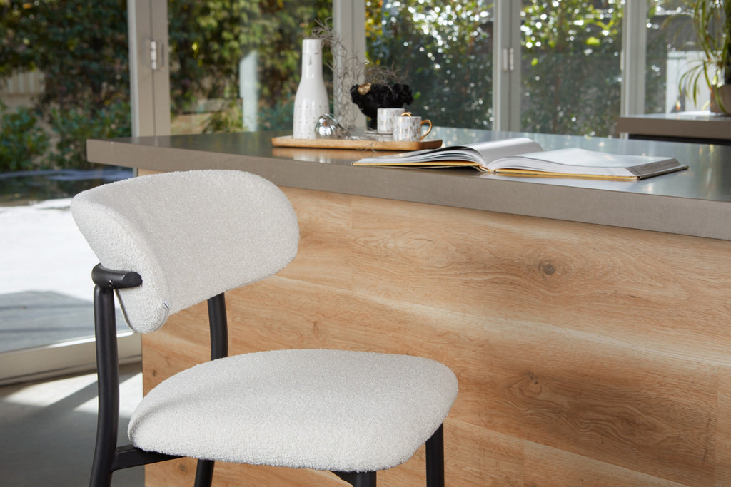 Avorio Bar Stool Off White (Set of 2)