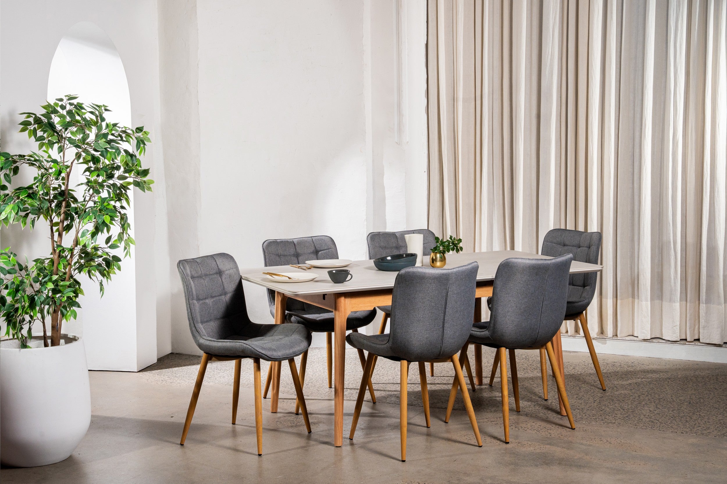 Harbour Dining Chair Ash (Set of 4)