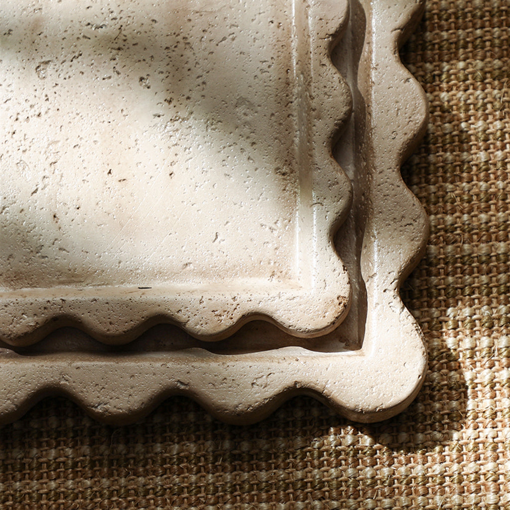 Wavy Edge Plate A
