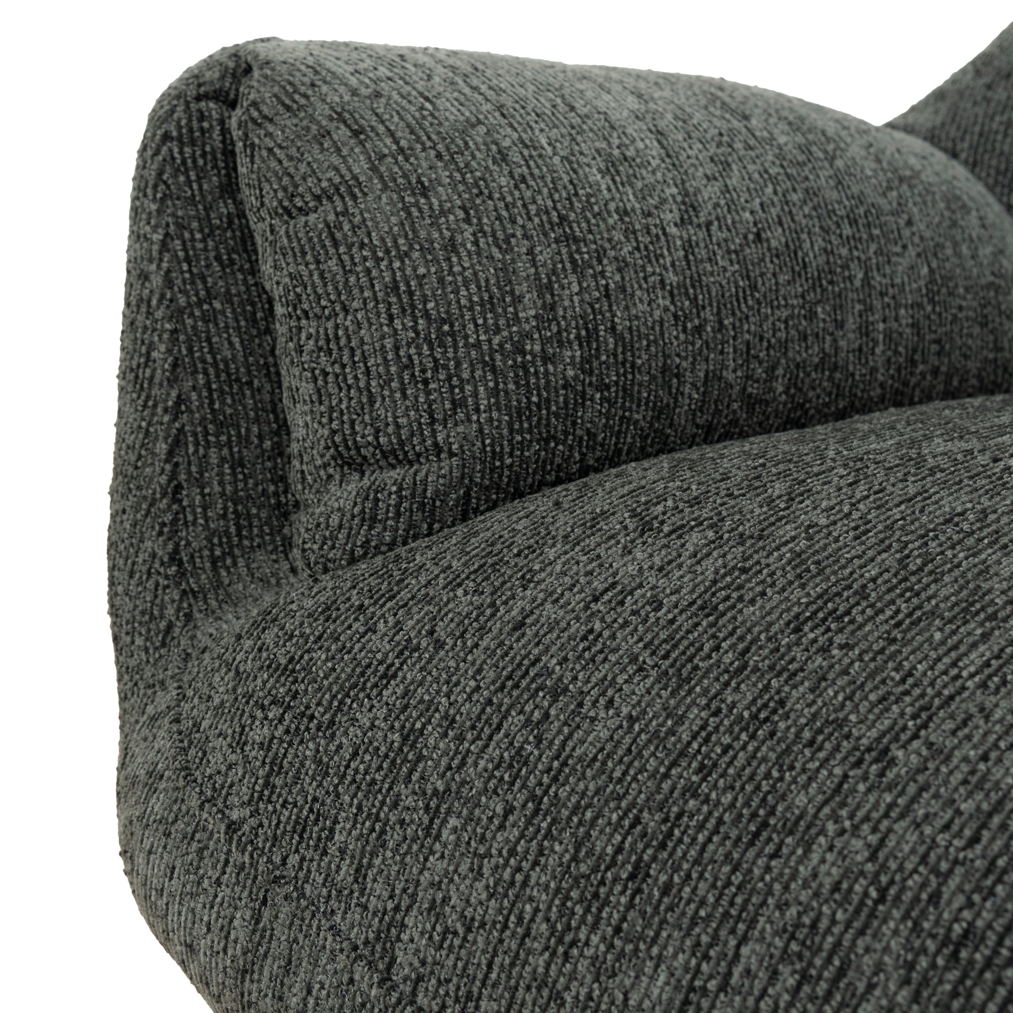 Swivel Armchair - Dark Fern Green