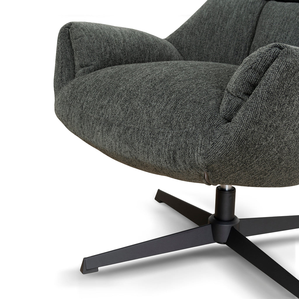 Swivel Armchair - Dark Fern Green