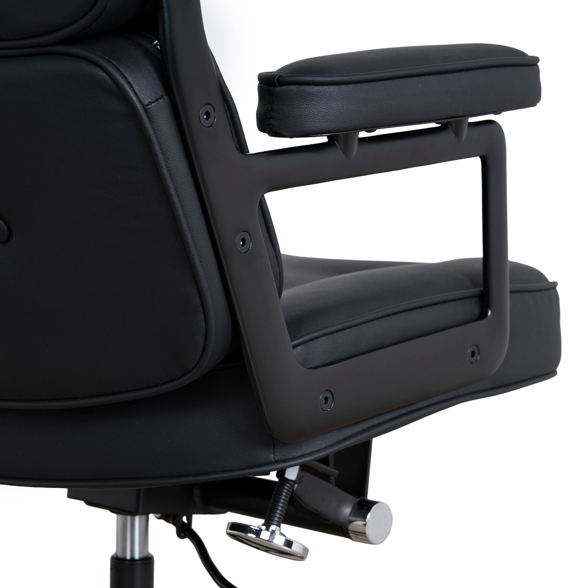 Milano Office Chair - Full Black
