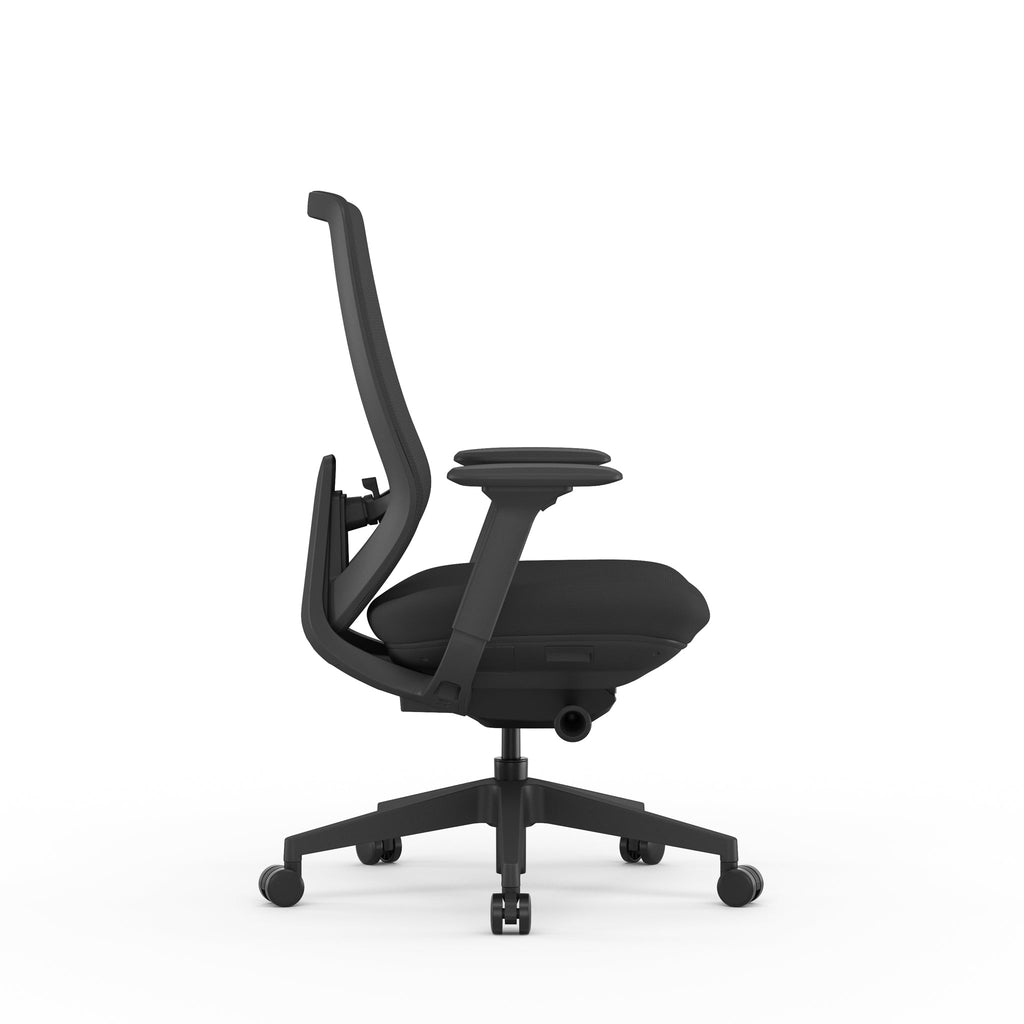 Mesh Milano Office Chair - Full Black