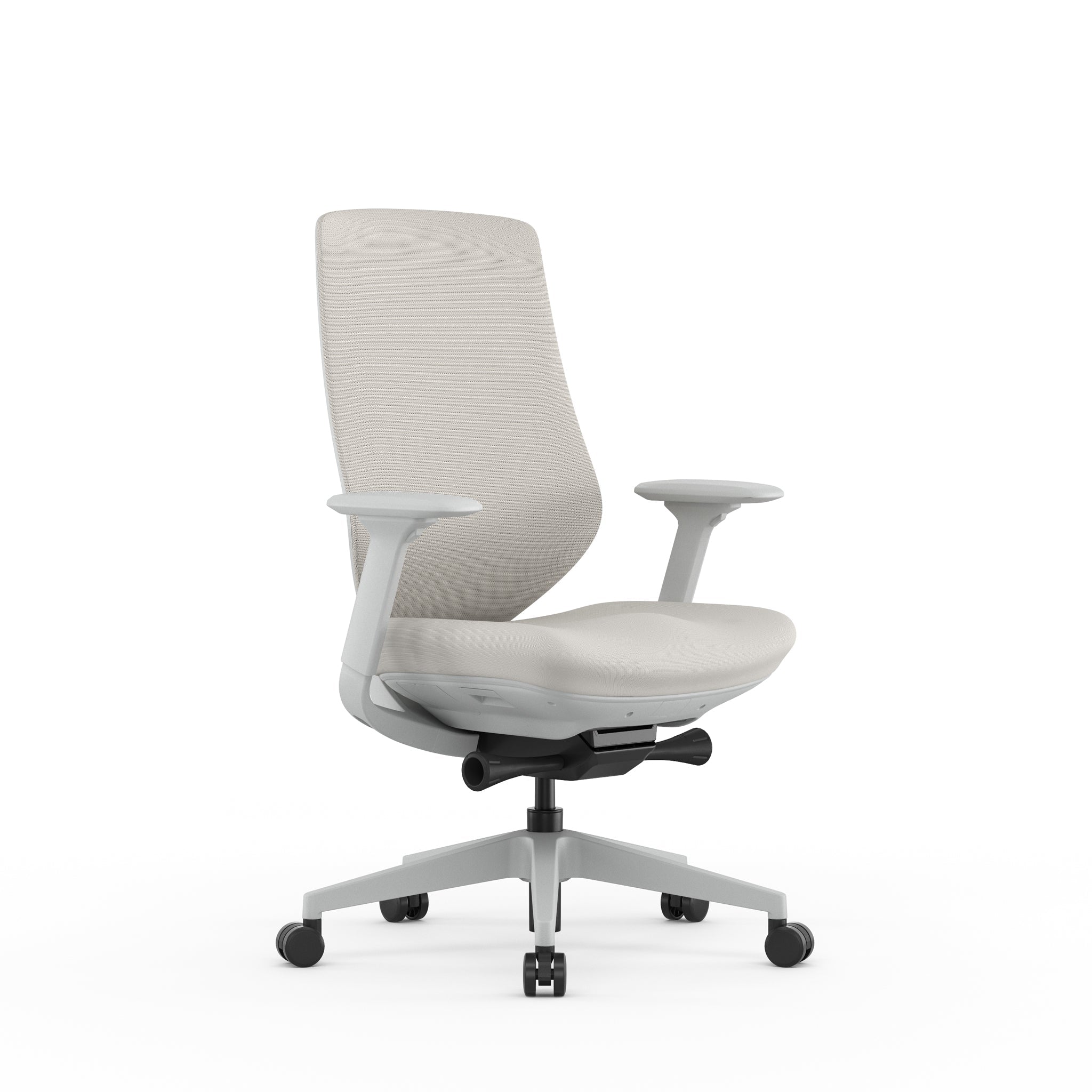 Mesh Milano Office Chair - Light Grey