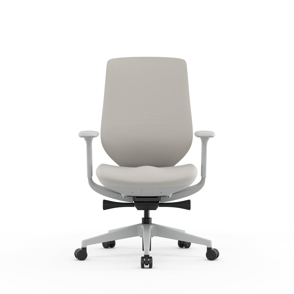 Mesh Milano Office Chair - Light Grey