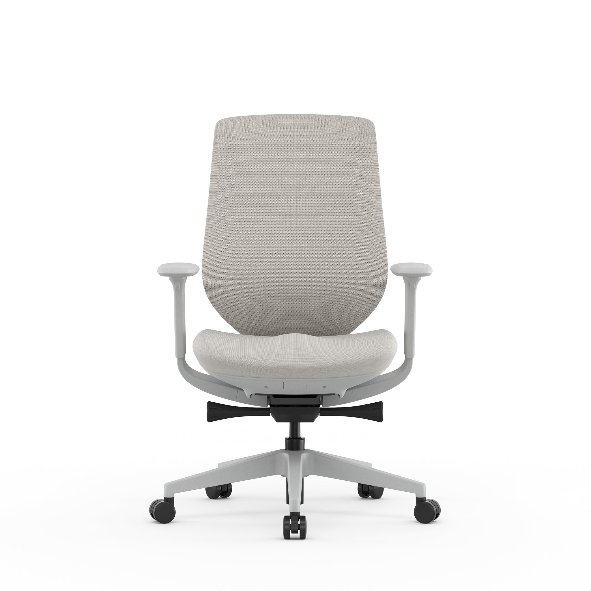 Mesh Milano Office Chair - Light Grey