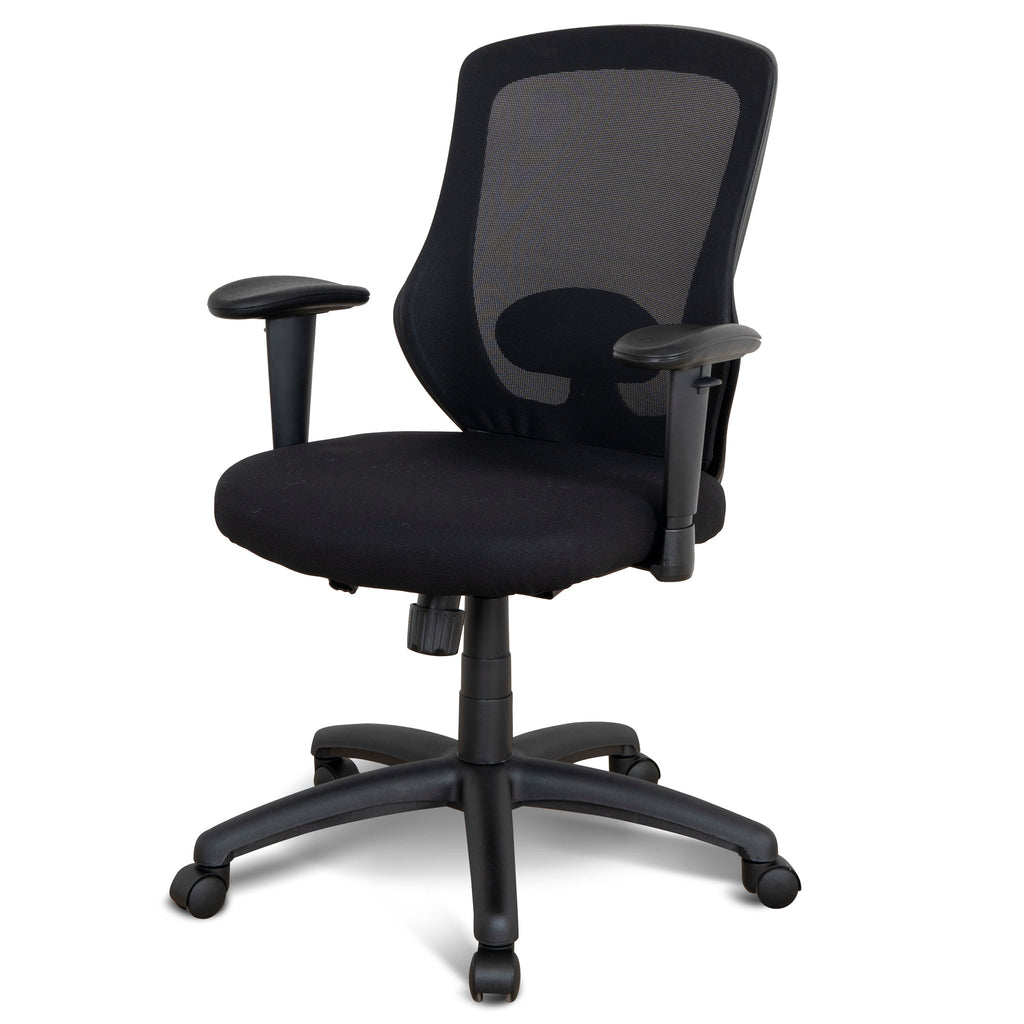 Milano Office Chair - Full Black