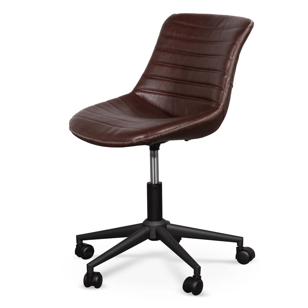 Milano Office Chair - Hickory Brown