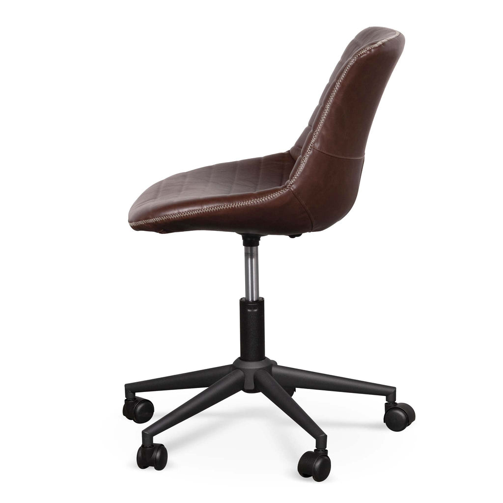 Milano Office Chair - Hickory Brown