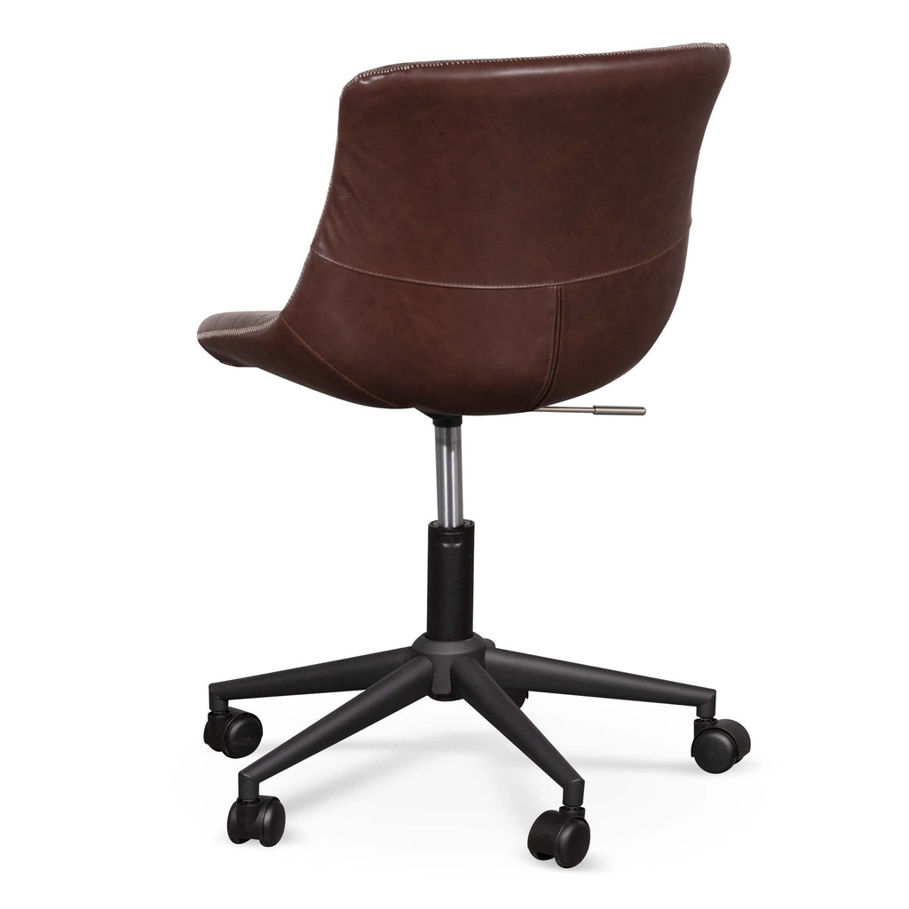 Milano Office Chair - Hickory Brown