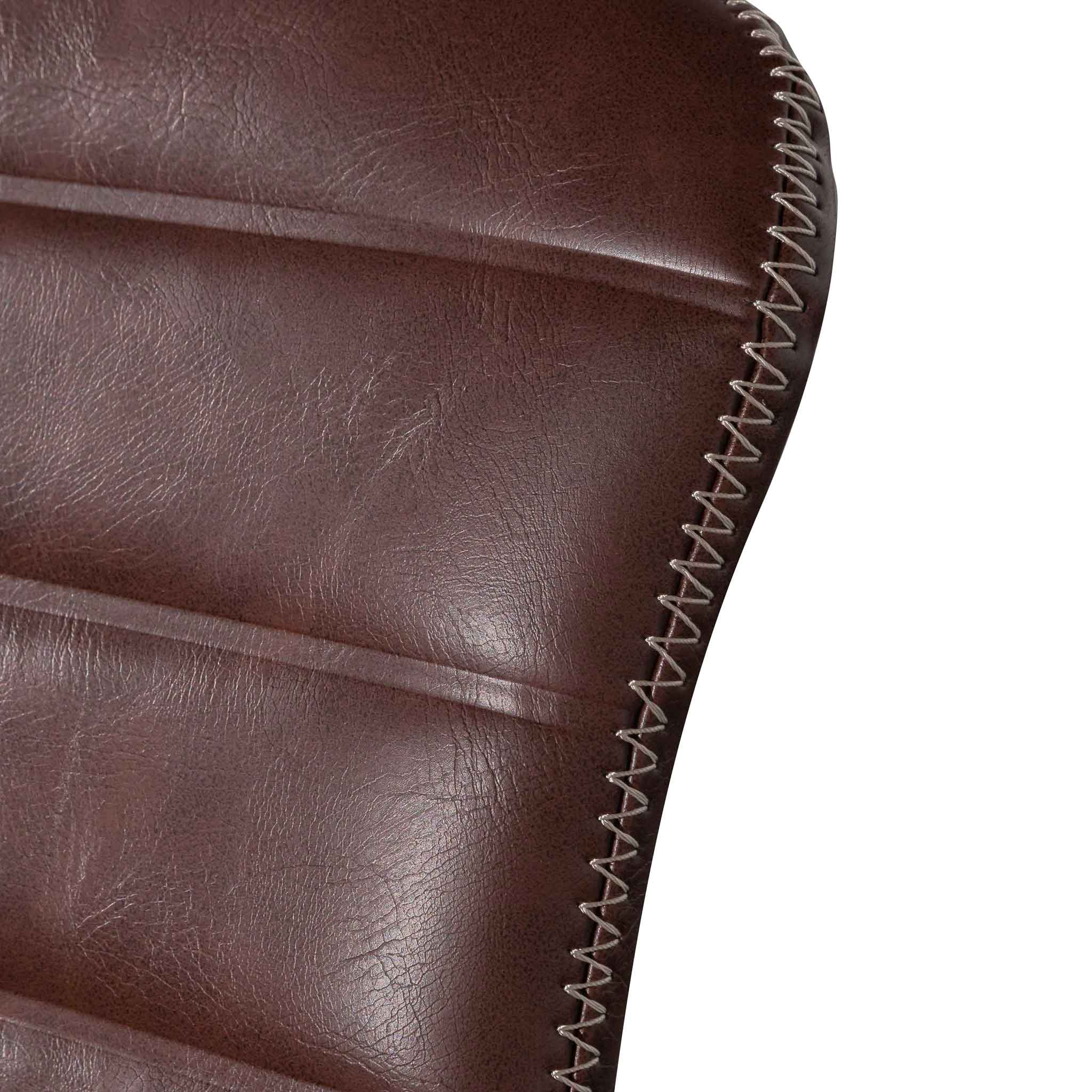 Milano Office Chair - Hickory Brown