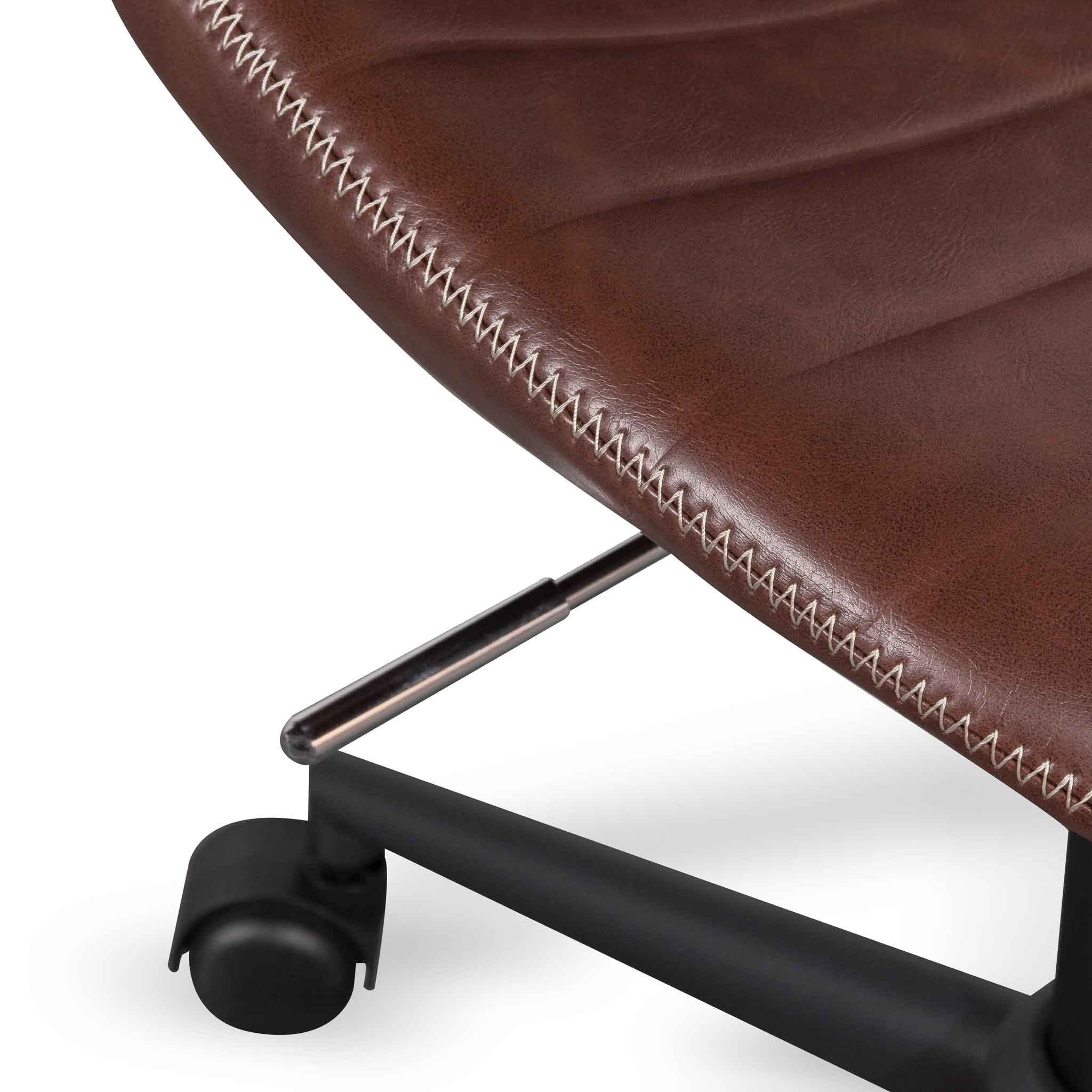 Milano Office Chair - Hickory Brown