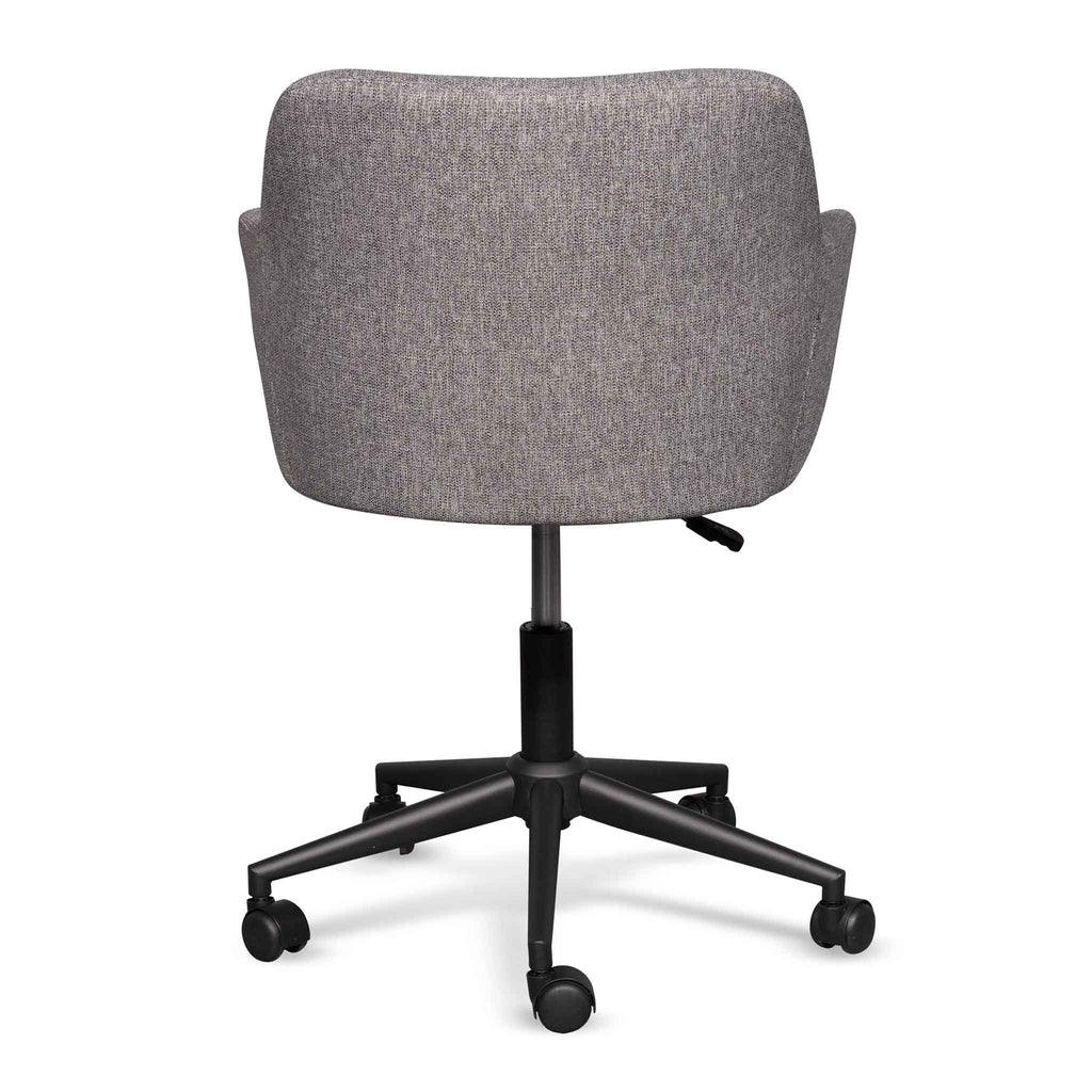 Fabric Milano Office Chair - Lead Grey