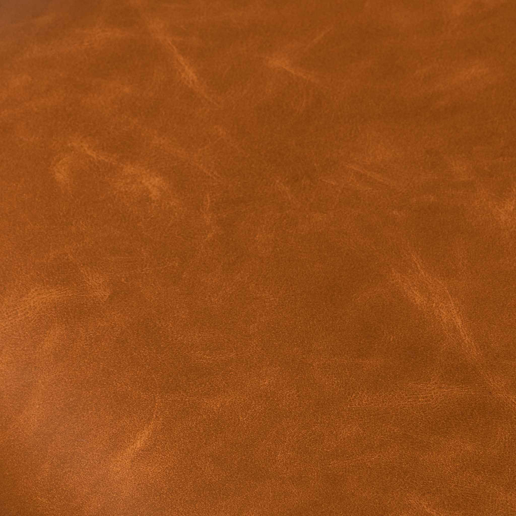 Milano Office Chair - Vintage Tan with Black Base