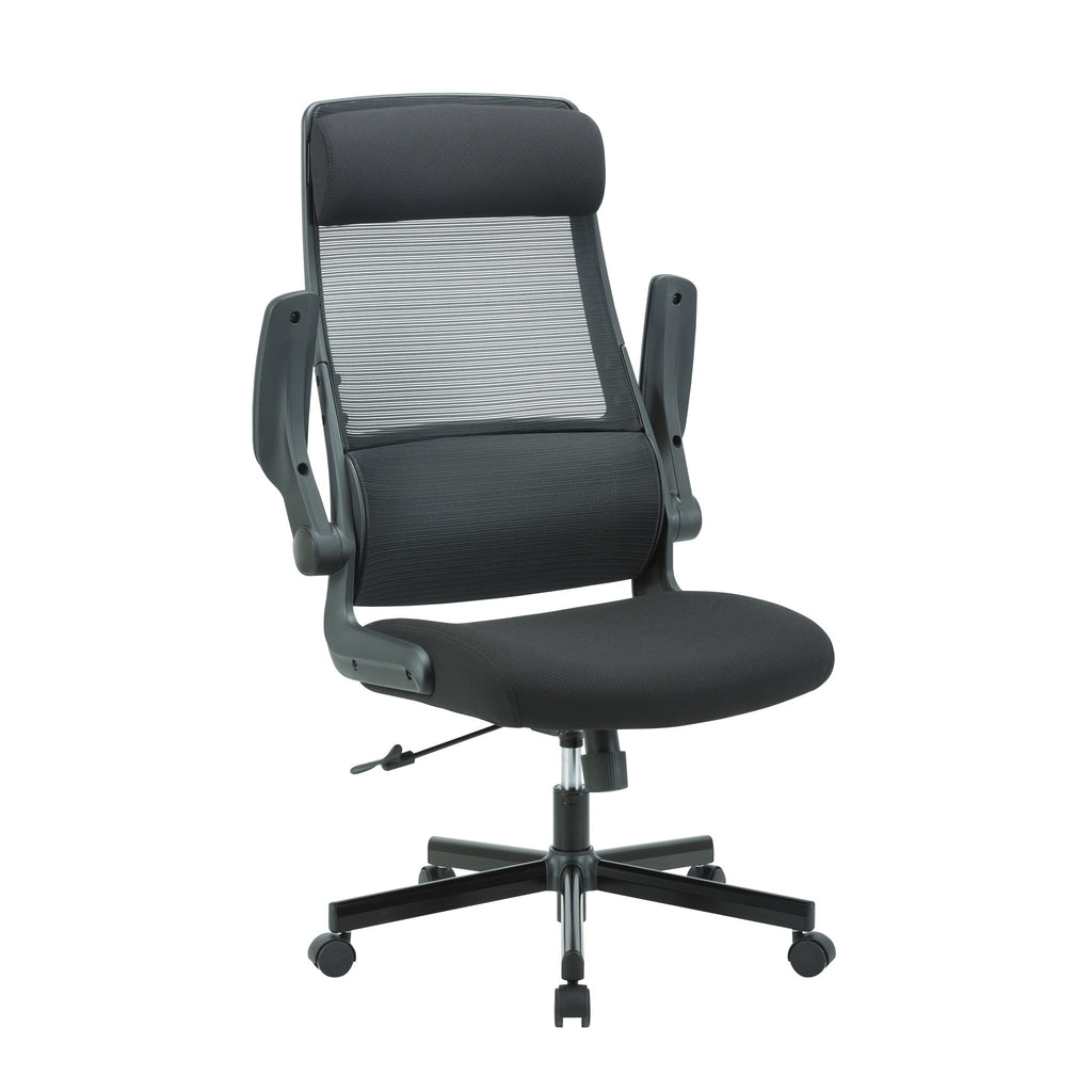 Mesh Ergonomic Milano Office Chair - Black