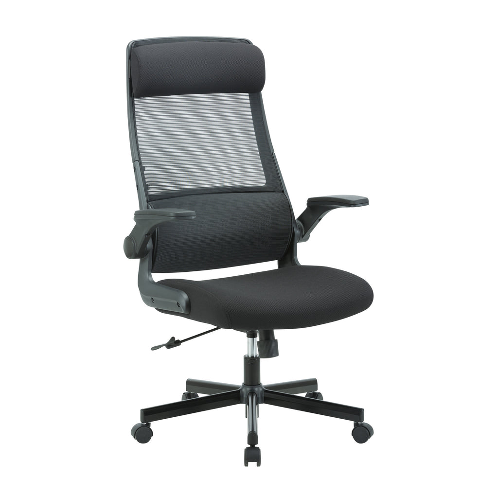 Mesh Ergonomic Milano Office Chair - Black