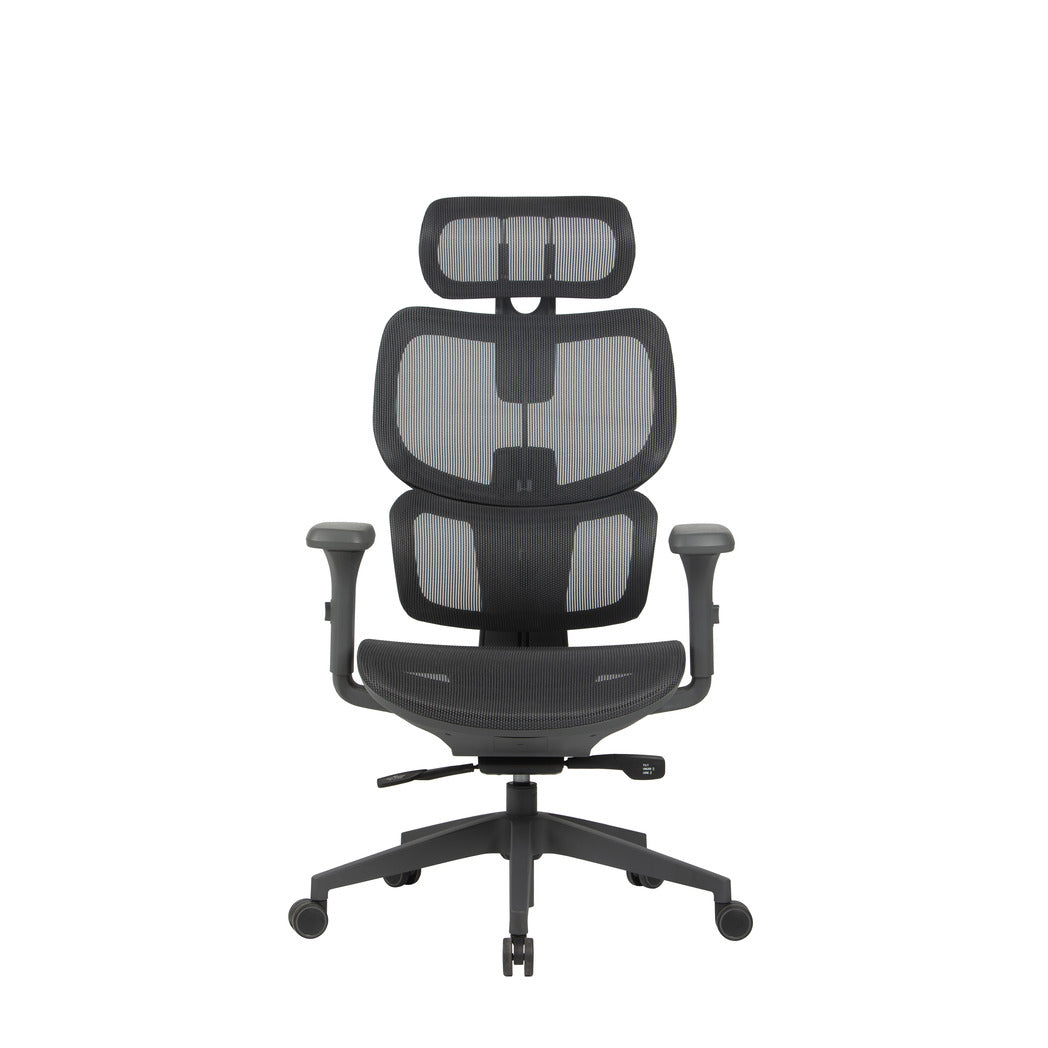Mesh Milano Office Chair - Full Black