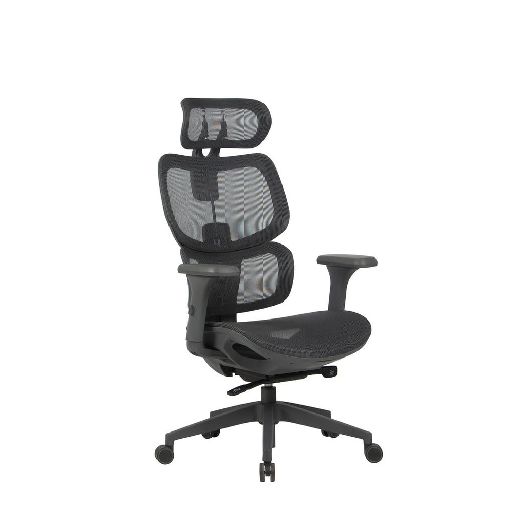 Mesh Milano Office Chair - Full Black