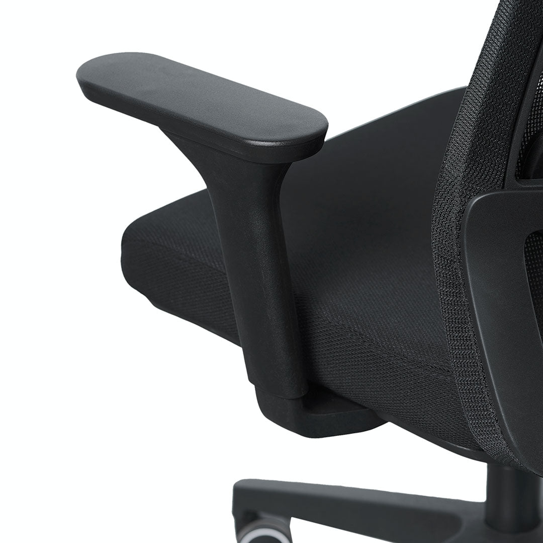 Mesh Milano Office Chair - Full Black