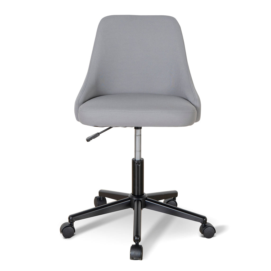 Grey Fabric Milano Office Chair - Black Base