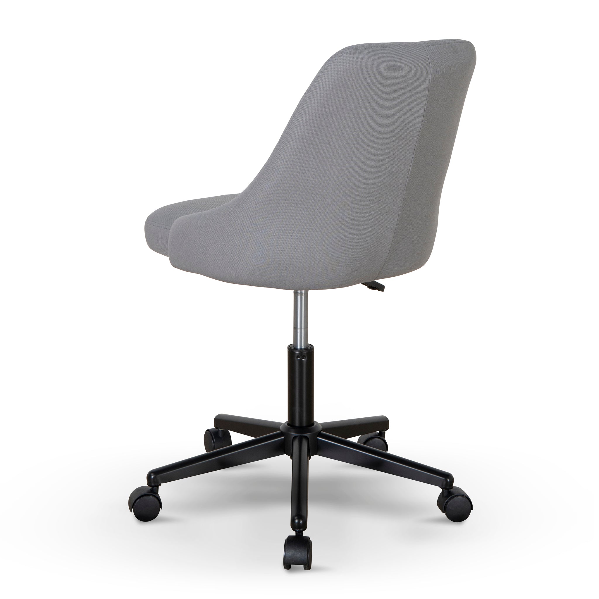 Grey Fabric Milano Office Chair - Black Base