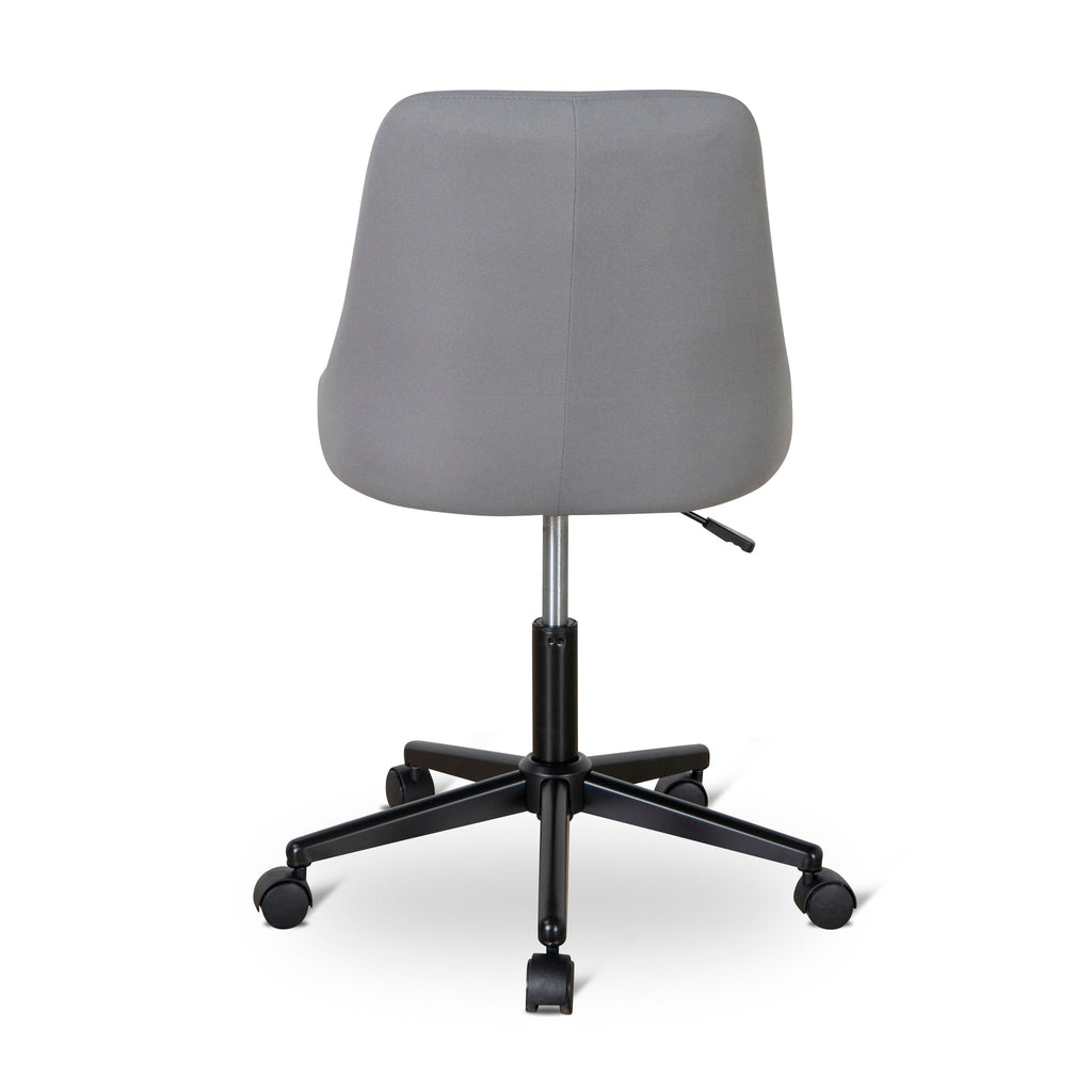 Grey Fabric Milano Office Chair - Black Base