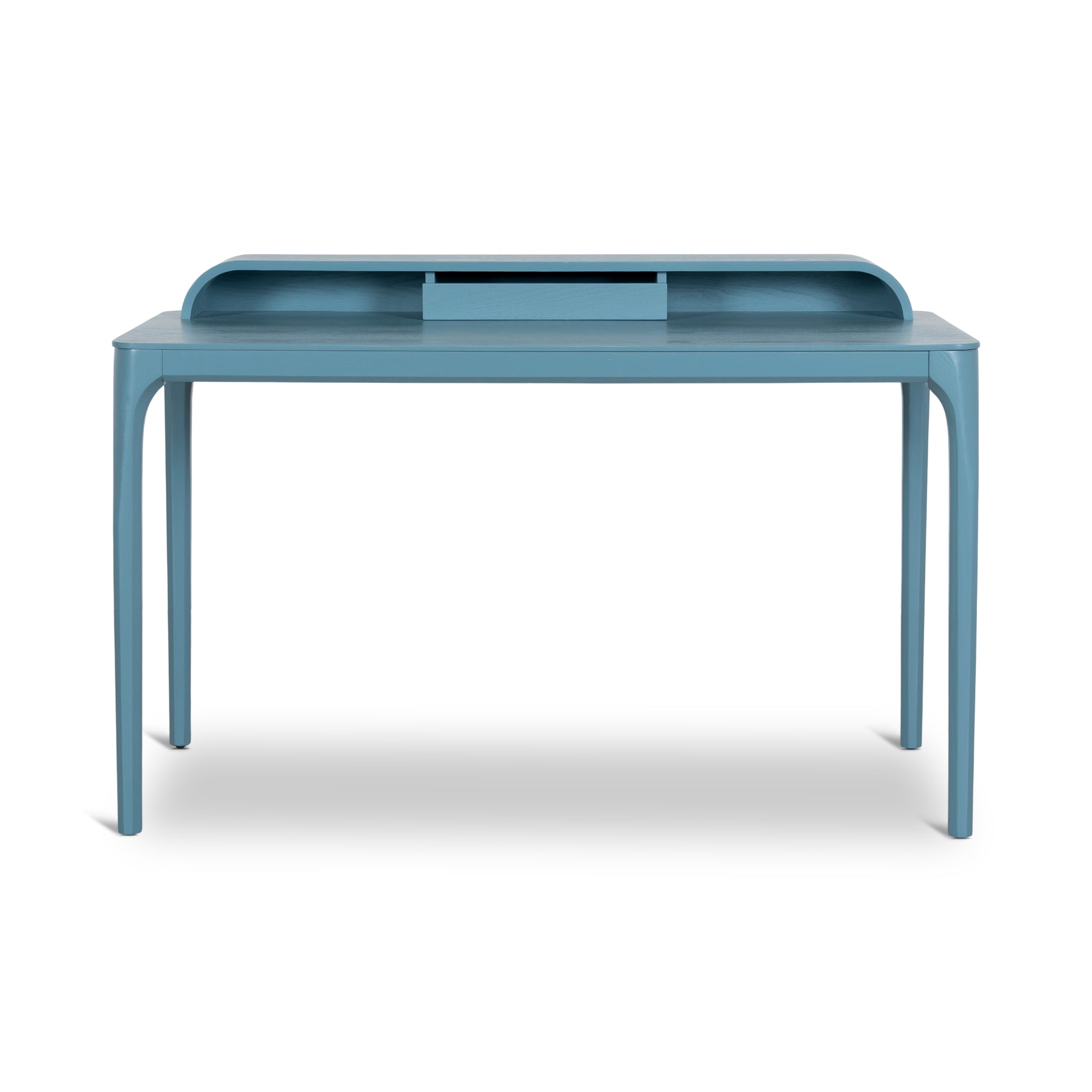Wooden Milano Home Office Desk - Light Blue