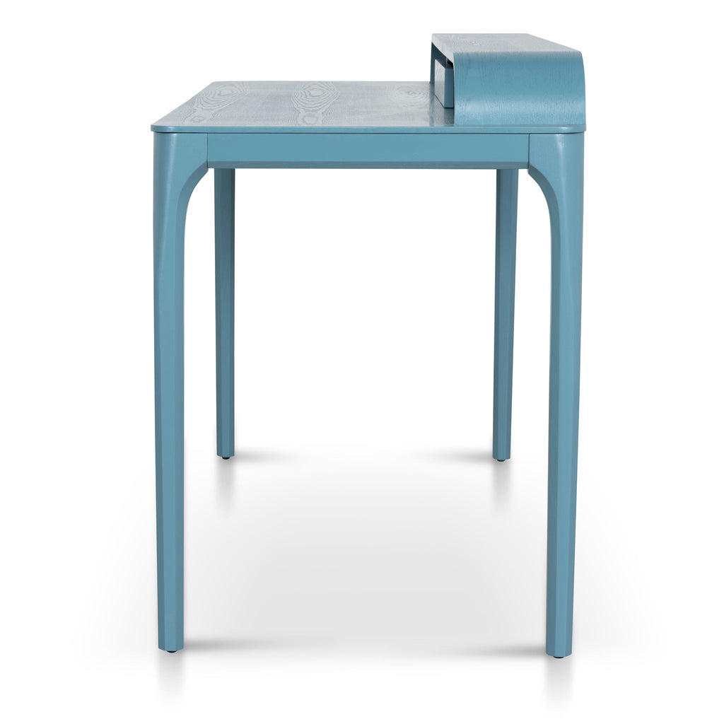 Wooden Milano Home Office Desk - Light Blue