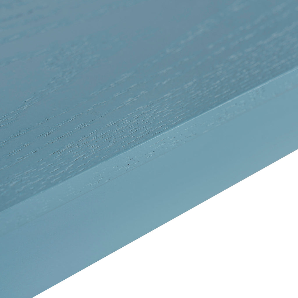 Wooden Milano Home Office Desk - Light Blue