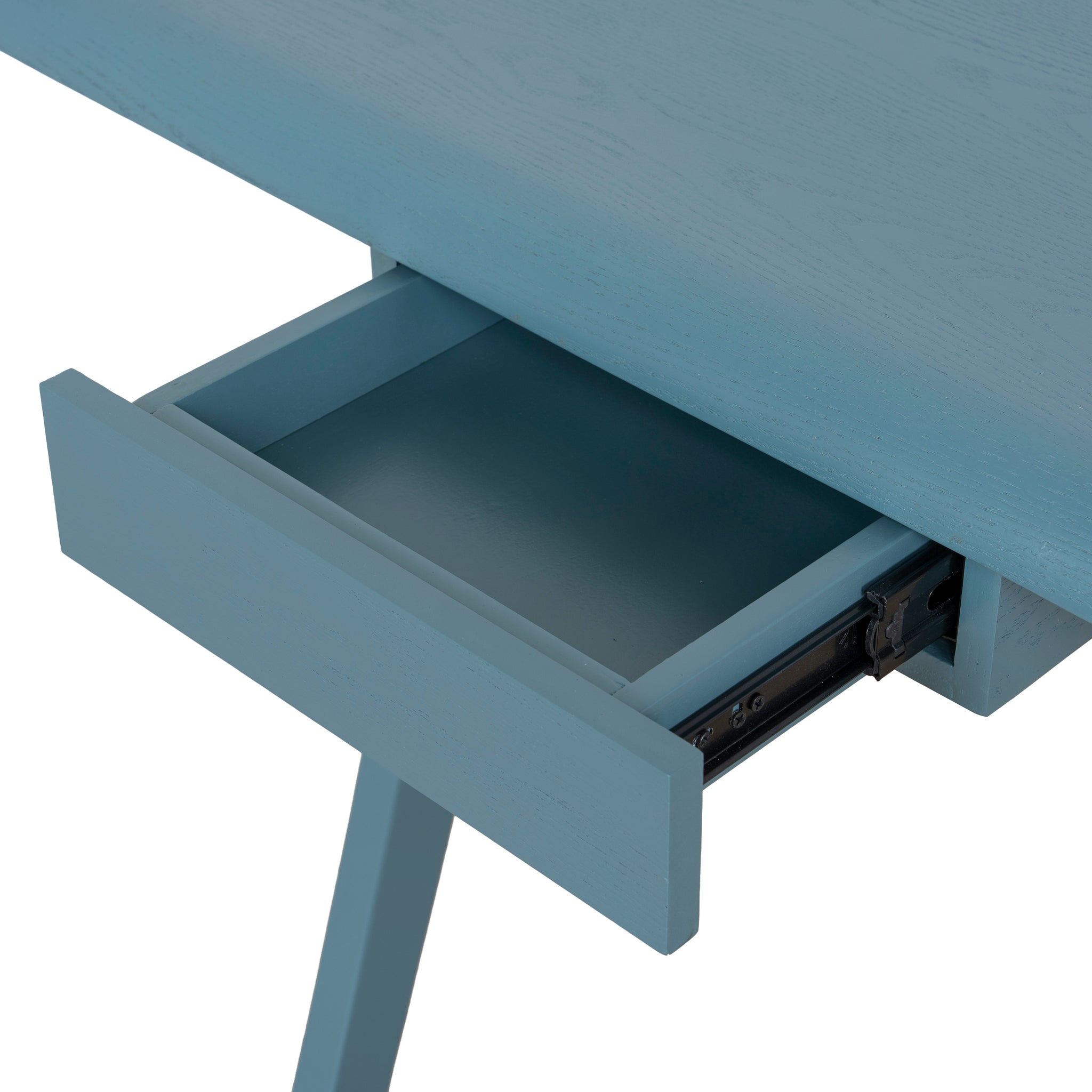 Wooden Milano Home Office Desk - Light Blue
