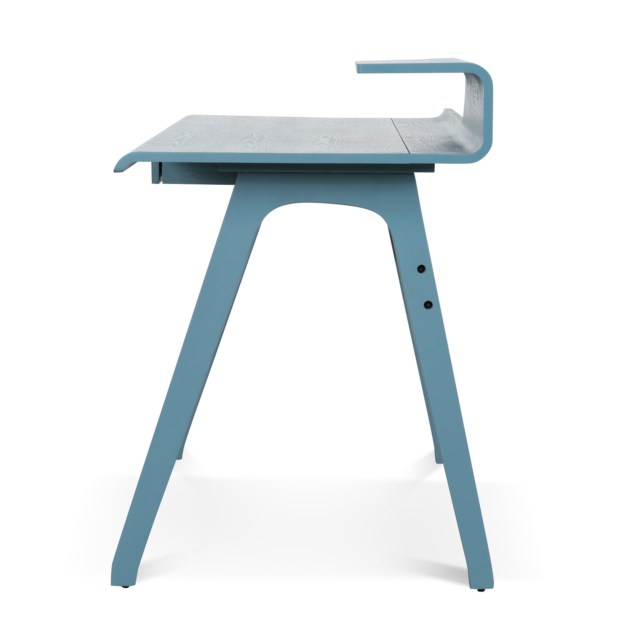 Wooden Milano Home Office Desk - Light Blue