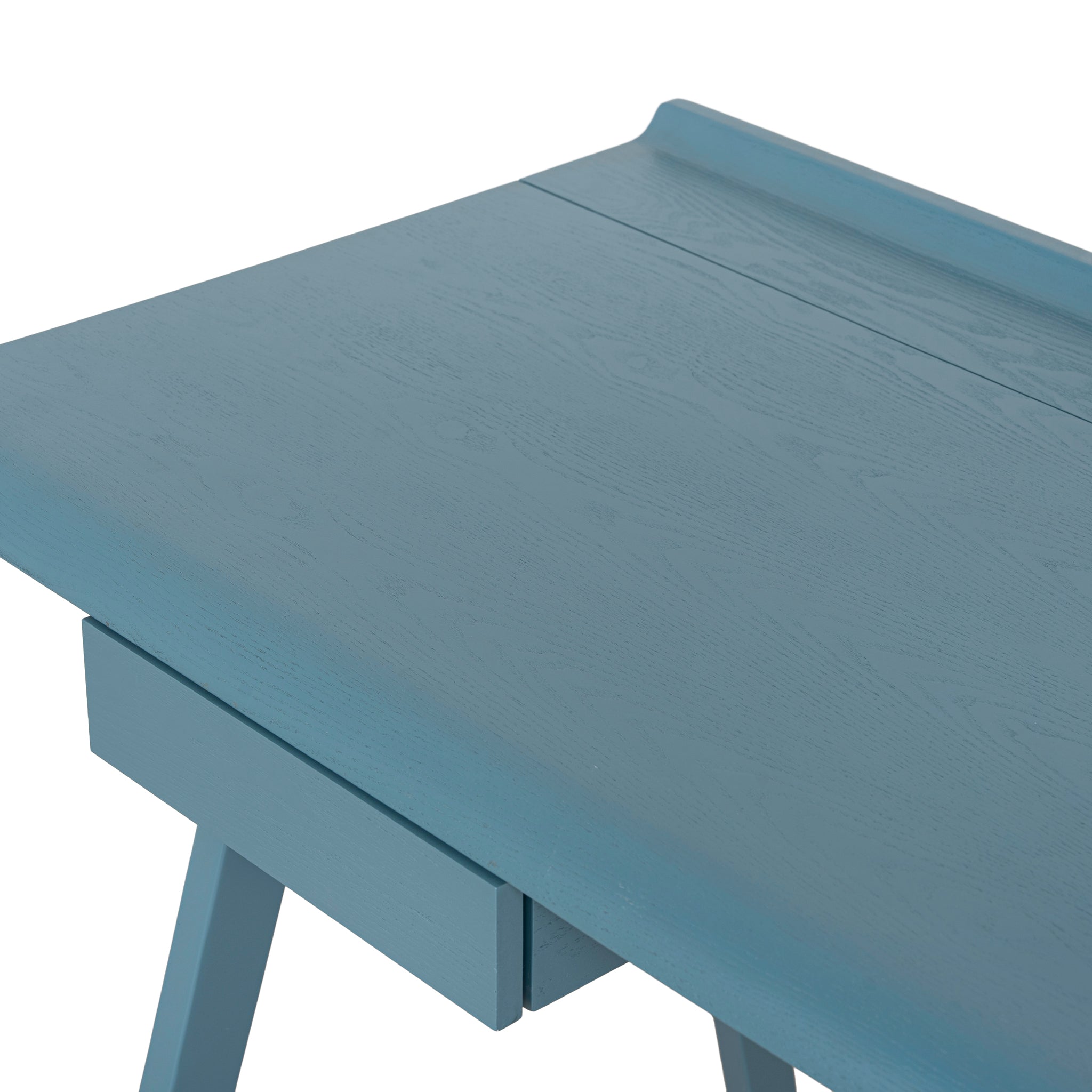 Wooden Milano Home Office Desk - Light Blue