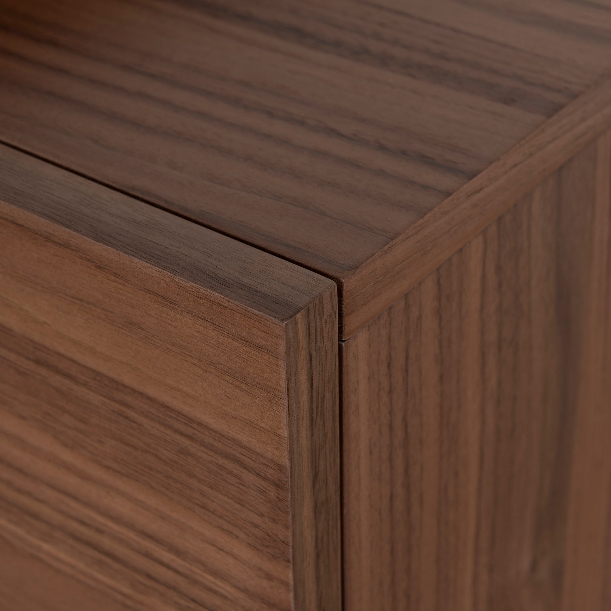 Extendable Milano Home Office Desk - Walnut
