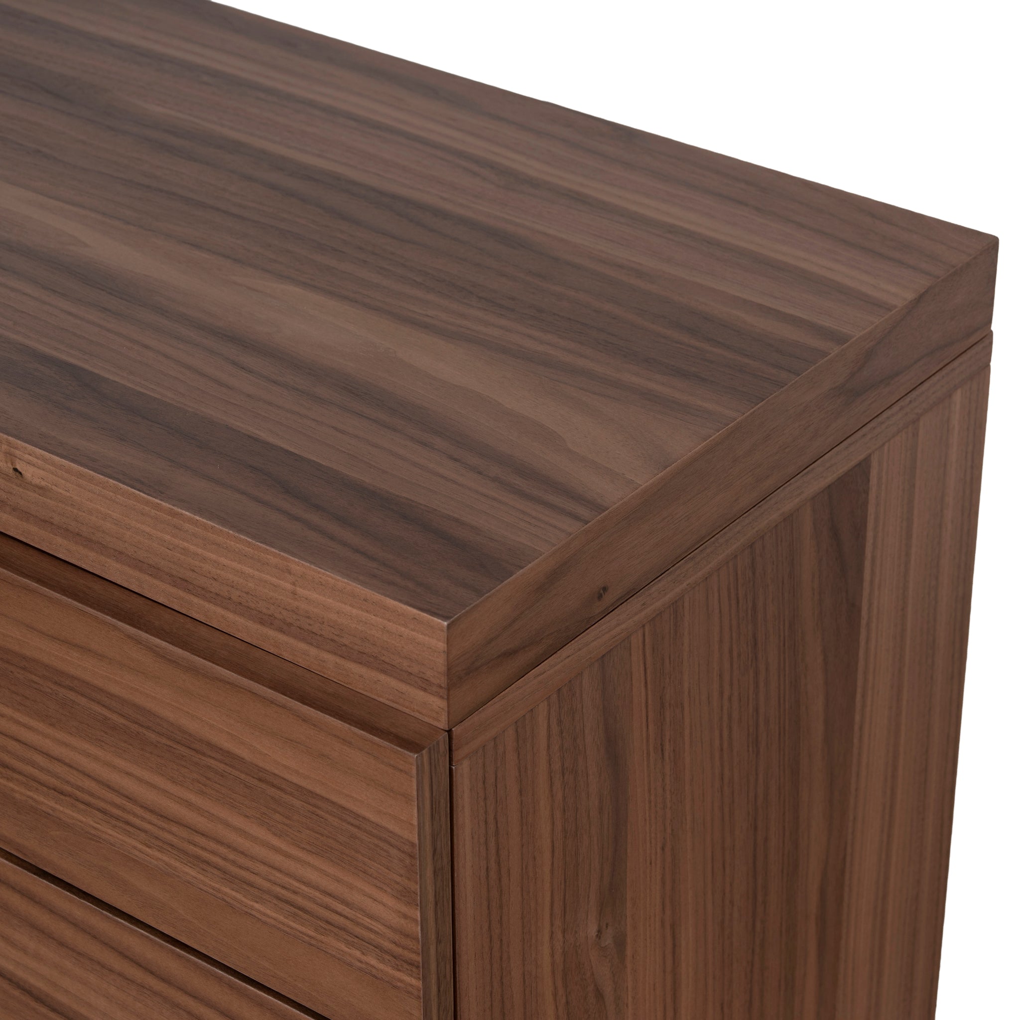 Extendable Milano Home Office Desk - Walnut