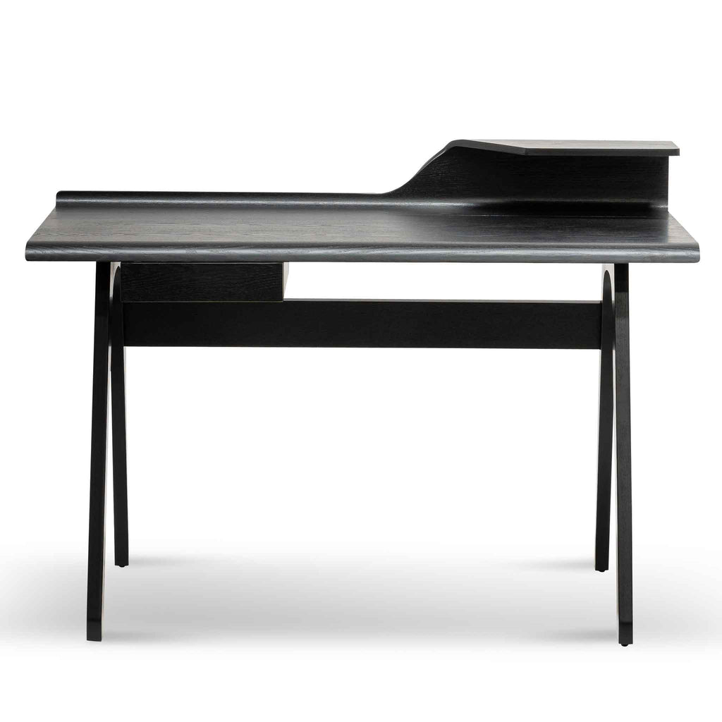 Wooden Milano Home Office Desk - Black