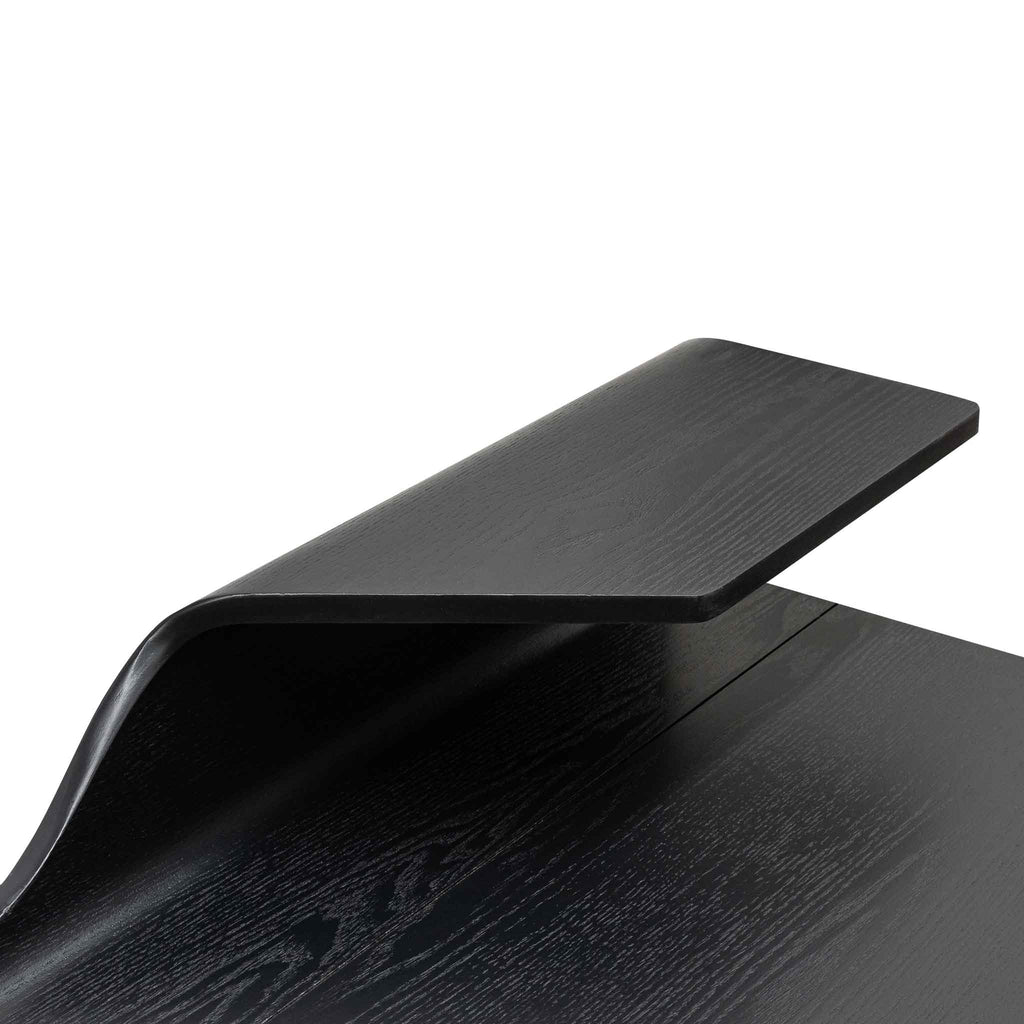 Wooden Milano Home Office Desk - Black