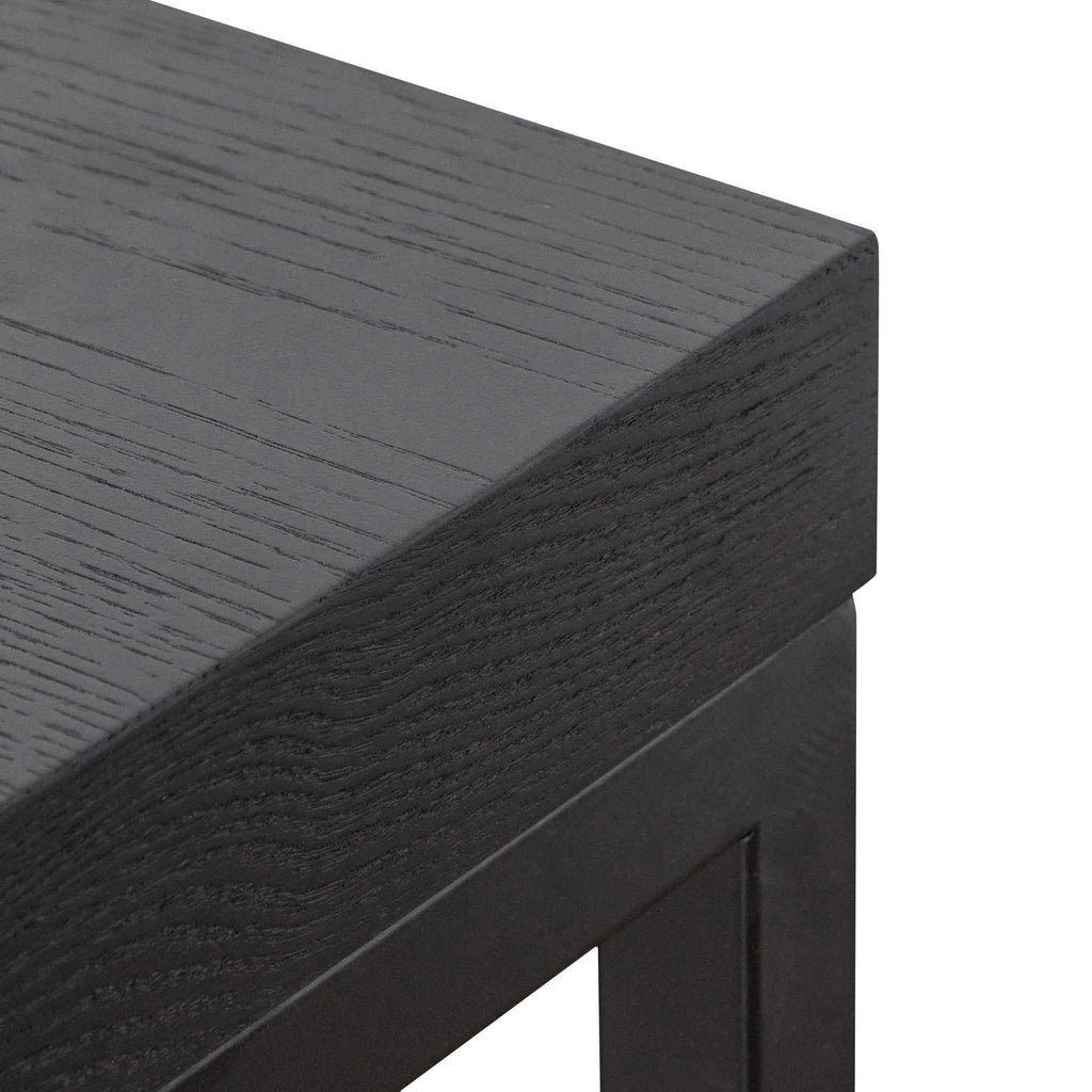 Extendable Milano Home Office Desk - Black