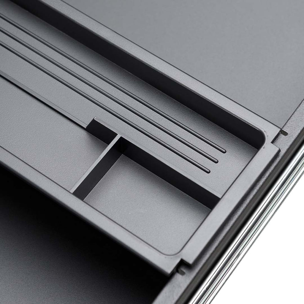 3 Drawers Slim Milano Mobile Pedestal - Black