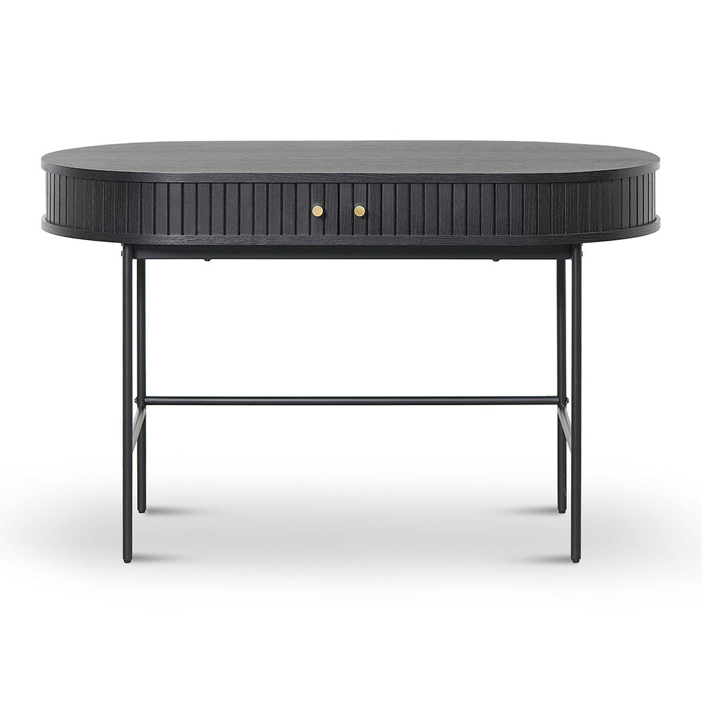 1.2m Milano Home Office Desk - Full Black