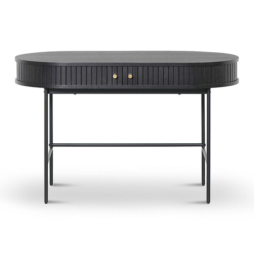 1.2m Milano Home Office Desk - Full Black