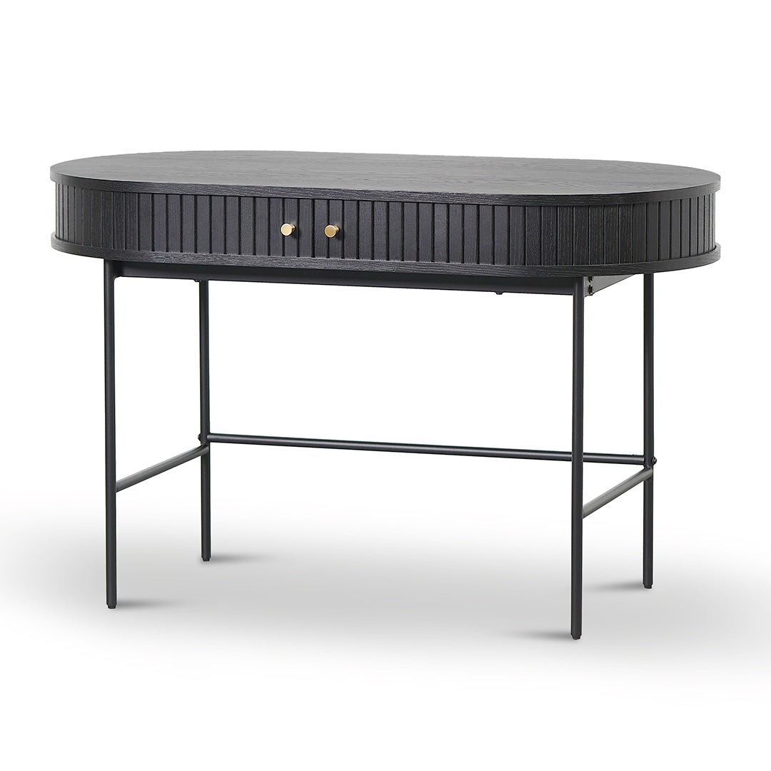 1.2m Milano Home Office Desk - Full Black
