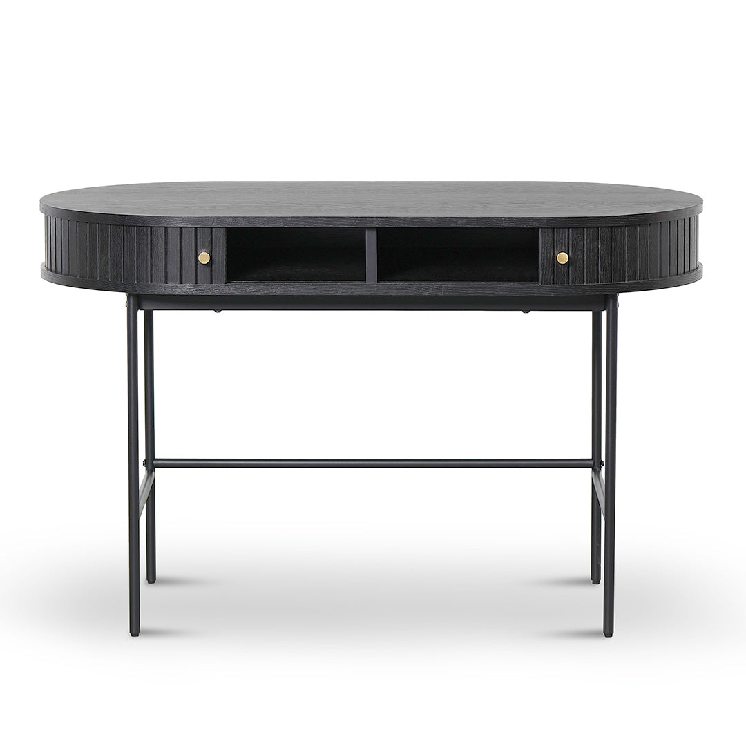 1.2m Milano Home Office Desk - Full Black