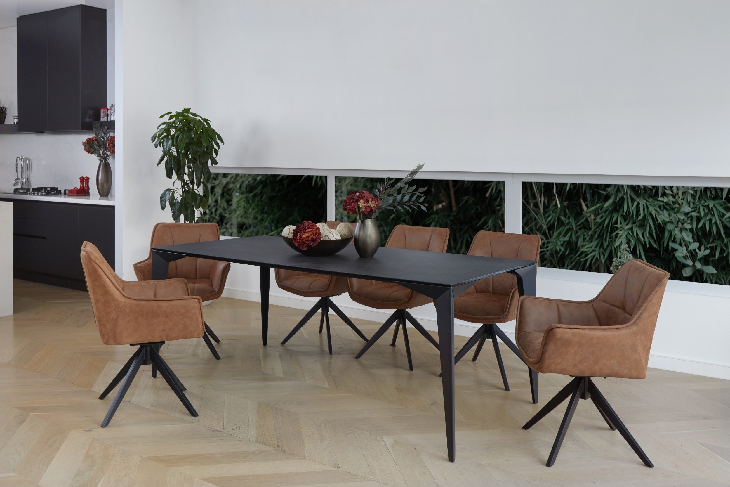 Luma Dining Chairs Cognac  (Set of 2)