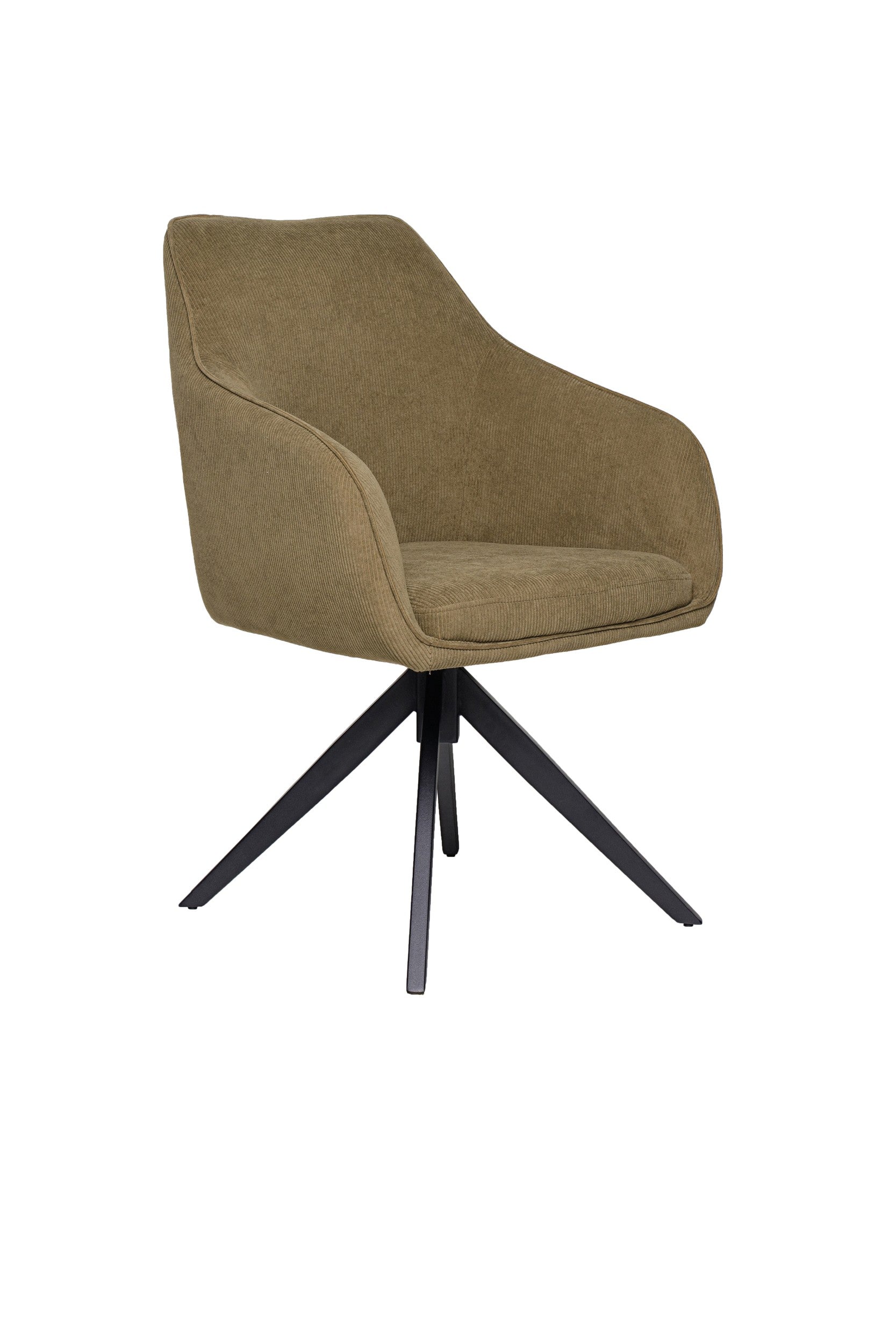 Pivot Rotation Dining Chair Olive (Set of 2)