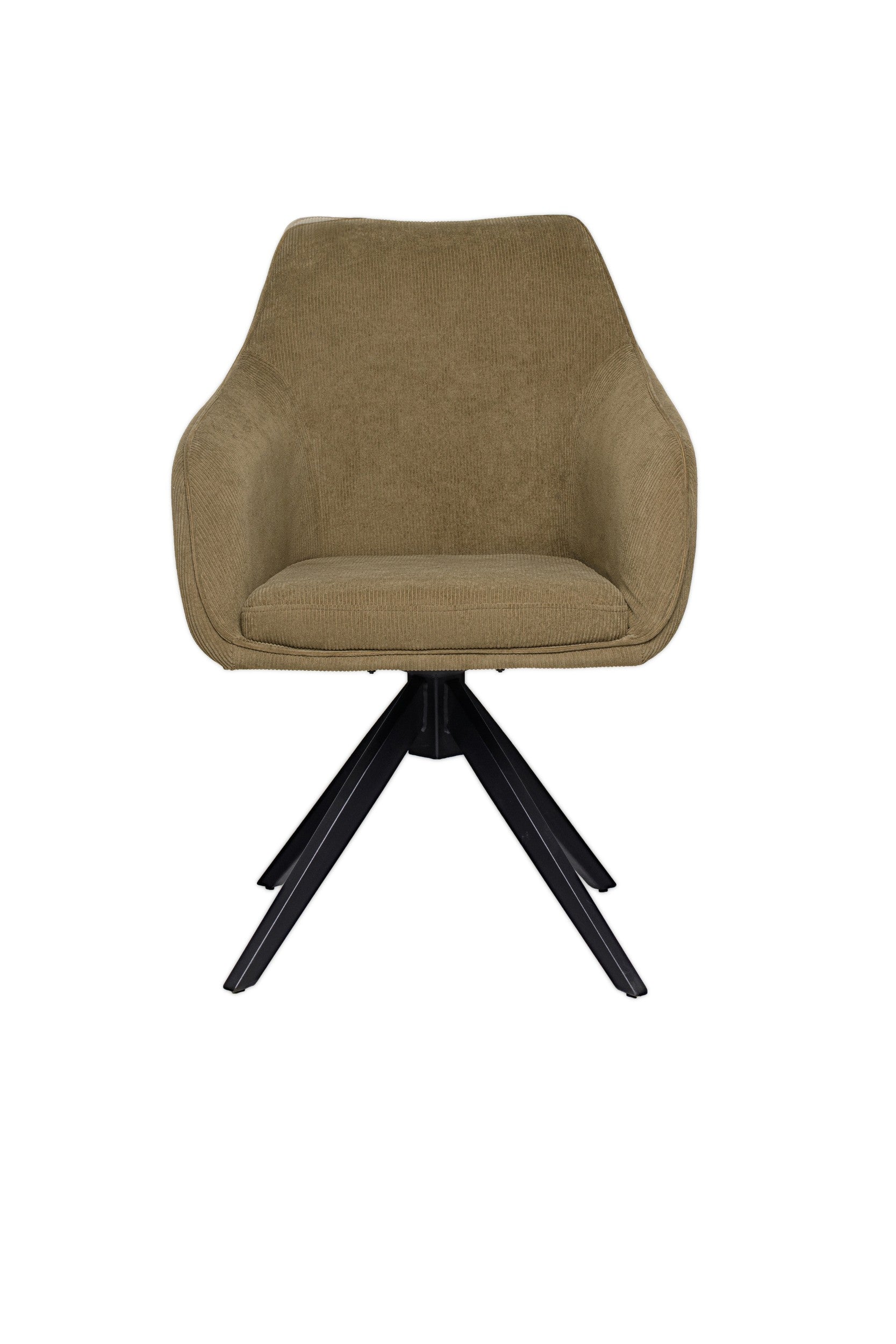 Pivot Rotation Dining Chair Olive (Set of 2)