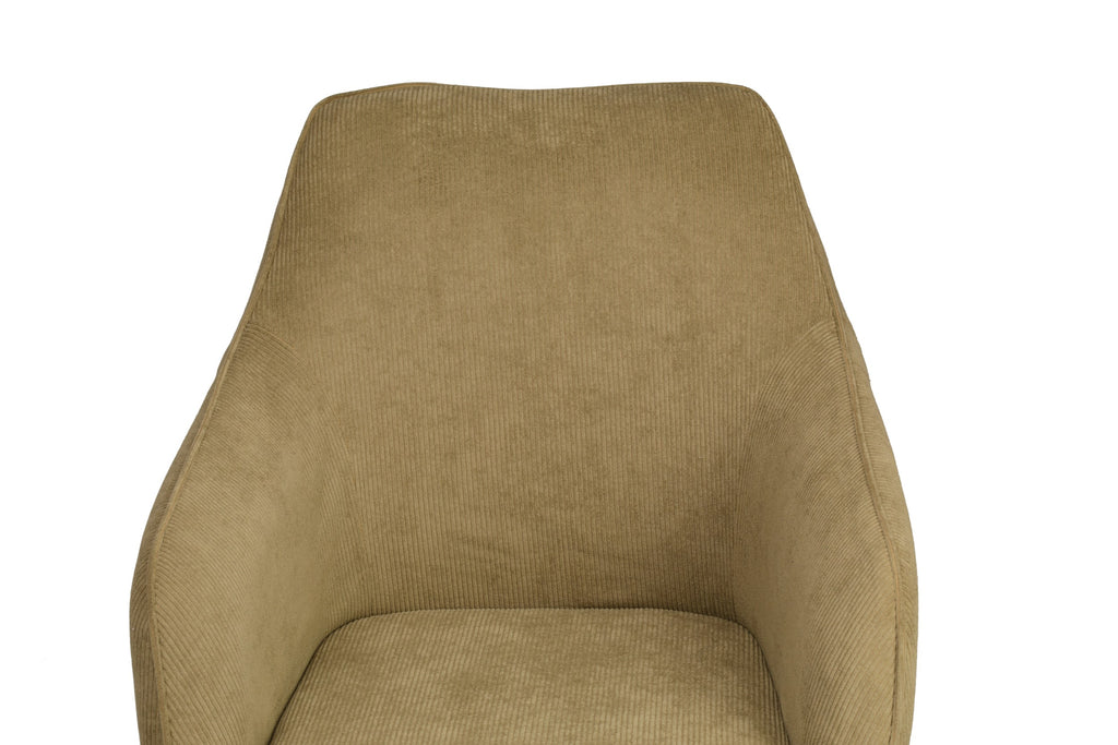 Pivot Rotation Dining Chair Olive (Set of 2)