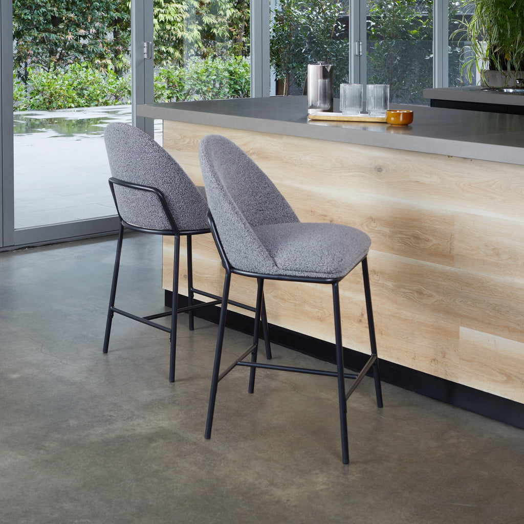 Fjordic Bar Stool Slate (Set of 2)