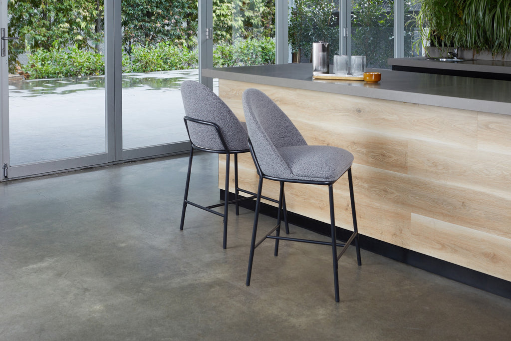 Fjordic Bar Stool Slate (Set of 2)