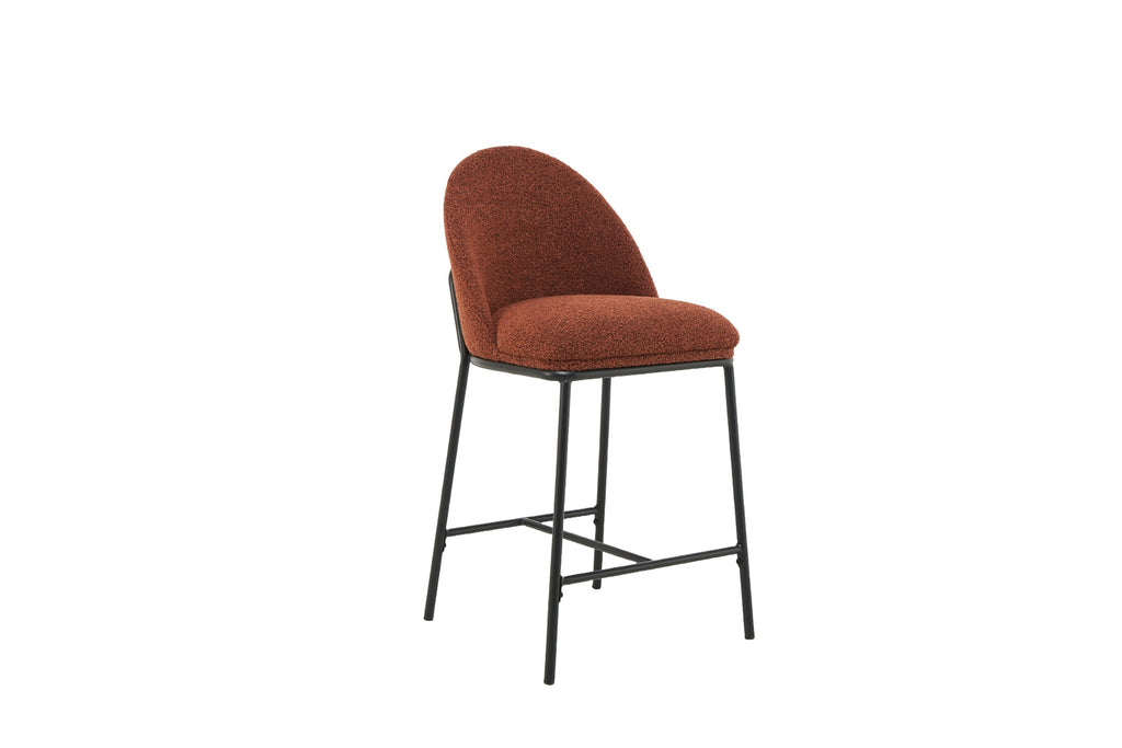 Fjordic Bar Stool Terracotta (Set of 2)